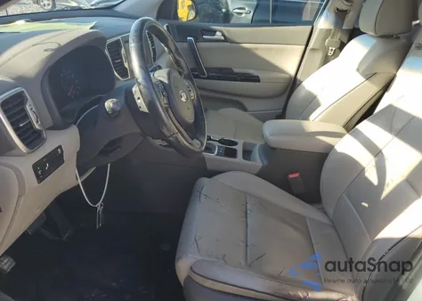 2018 Kia Sportage Ex from USA, damaged, VIN KNDPN3AC1J7400569